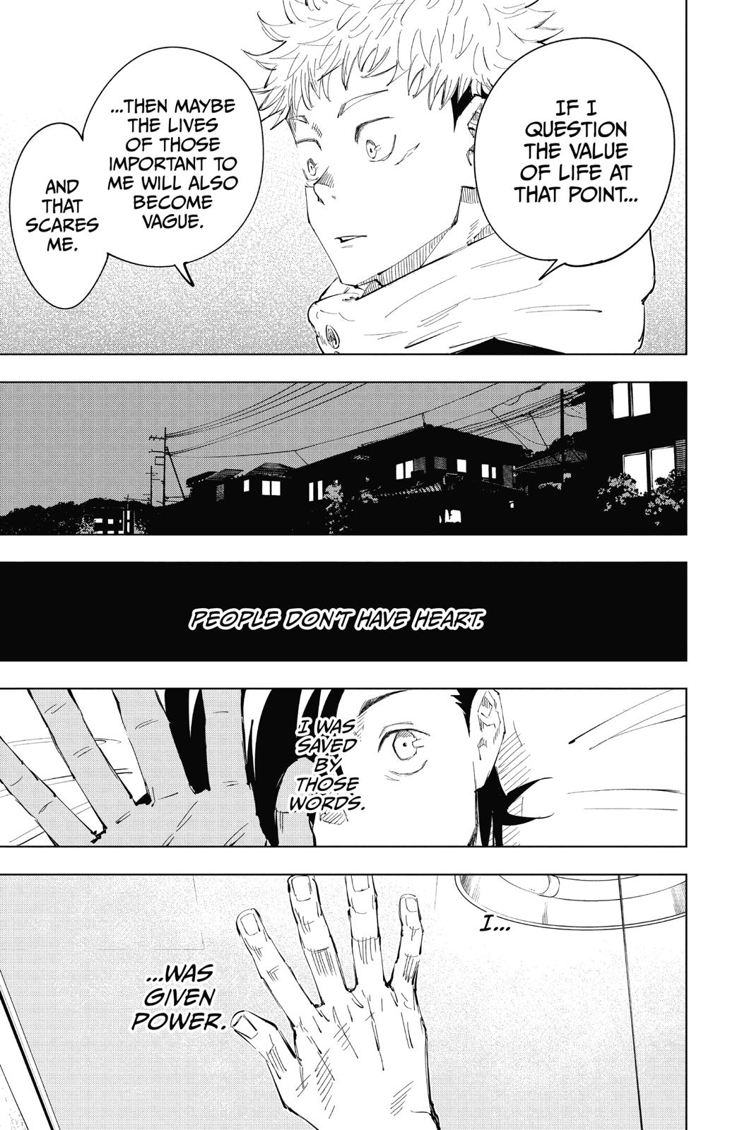 Jujutsu Kaisen Chapter 24 page 17 - Chapter 24: Young Fish and Revere Punishment, Part 6