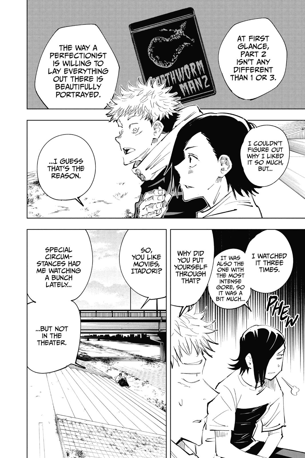 Jujutsu Kaisen Chapter 24 page 2 - Chapter 24: Young Fish and Revere Punishment, Part 6