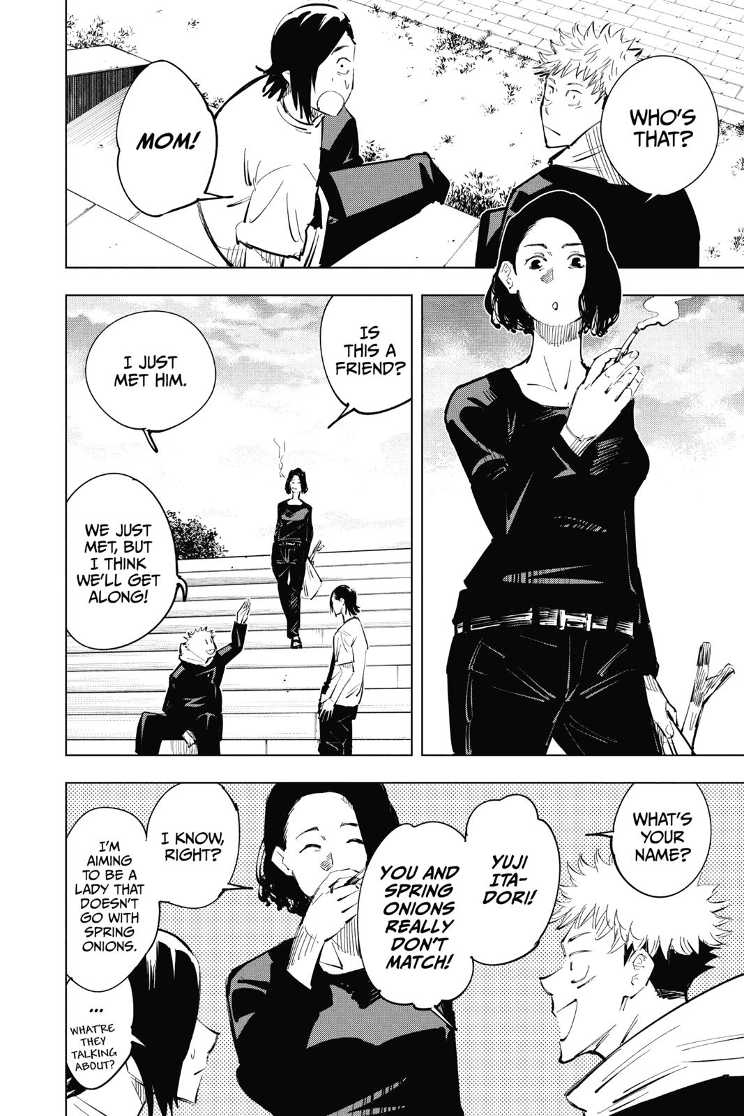 Jujutsu Kaisen Chapter 24 page 4 - Chapter 24: Young Fish and Revere Punishment, Part 6