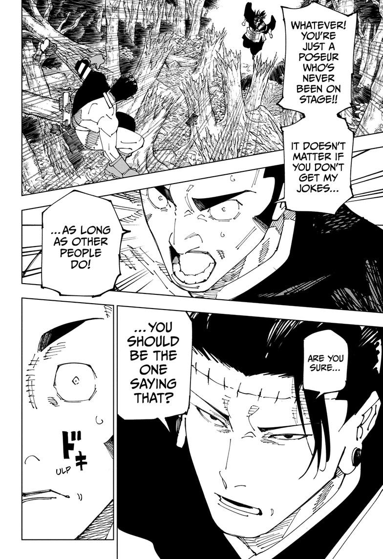 Jujutsu Kaisen Chapter 240 page 16 - Chapter 240: Foolish Survivor —Live On—