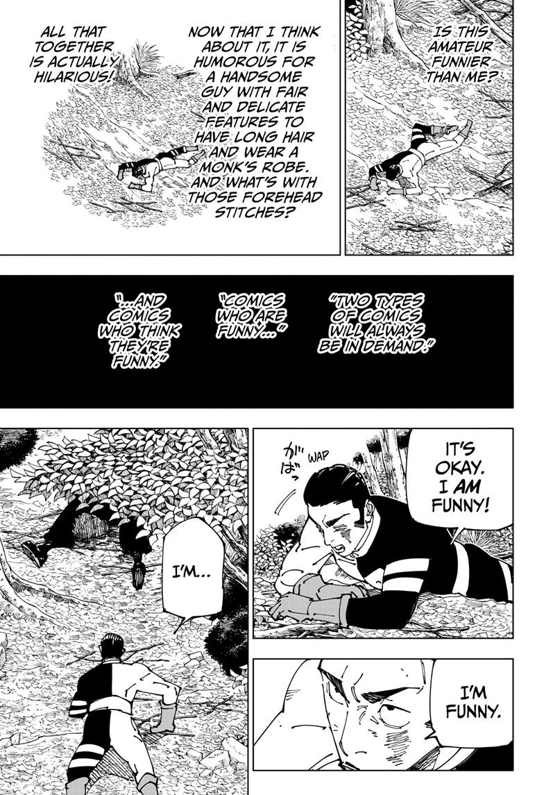 Jujutsu Kaisen Chapter 240 page 19 - Chapter 240: Foolish Survivor —Live On—