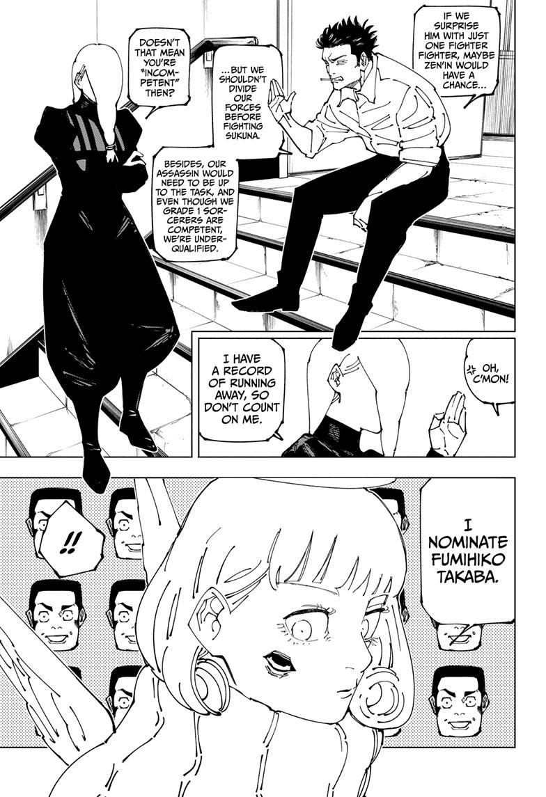 Jujutsu Kaisen Chapter 240 page 5 - Chapter 240: Foolish Survivor —Live On—