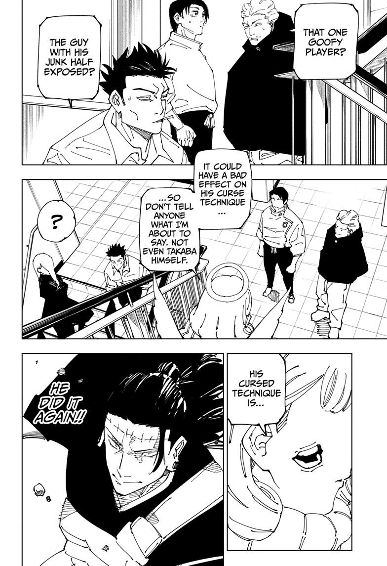 Jujutsu Kaisen Chapter 240 page 6 - Chapter 240: Foolish Survivor —Live On—
