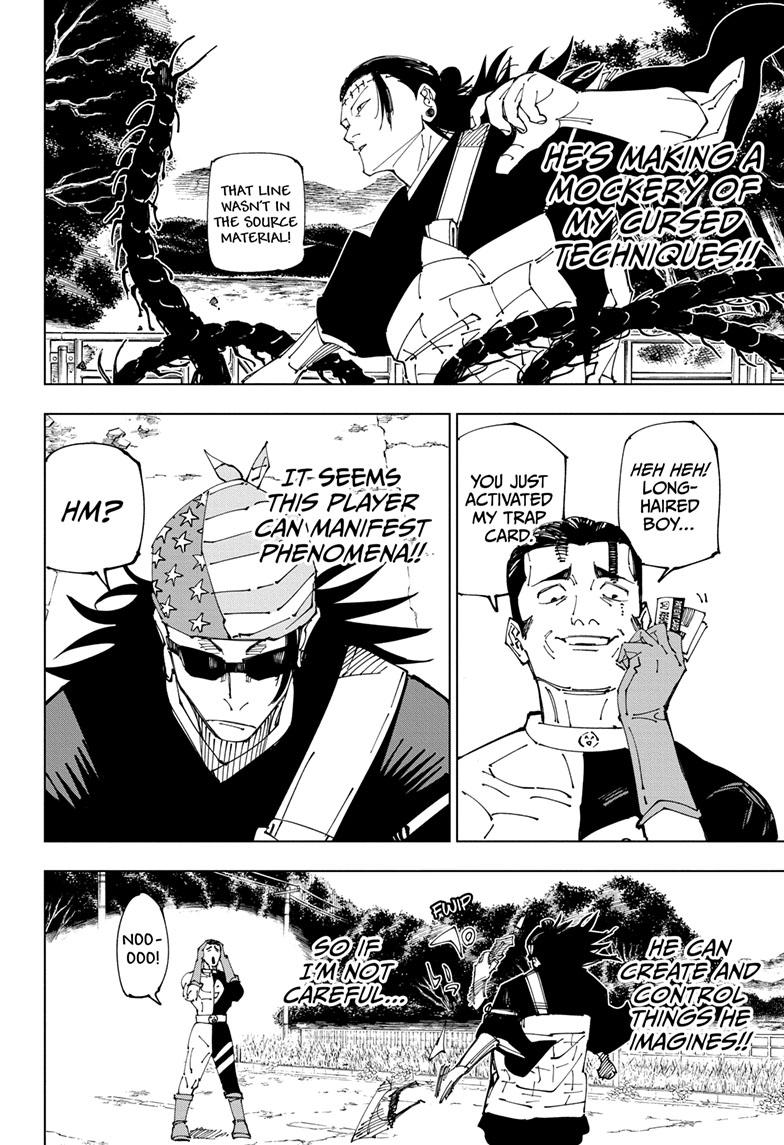 Jujutsu Kaisen Chapter 240 page 8 - Chapter 240: Foolish Survivor —Live On—