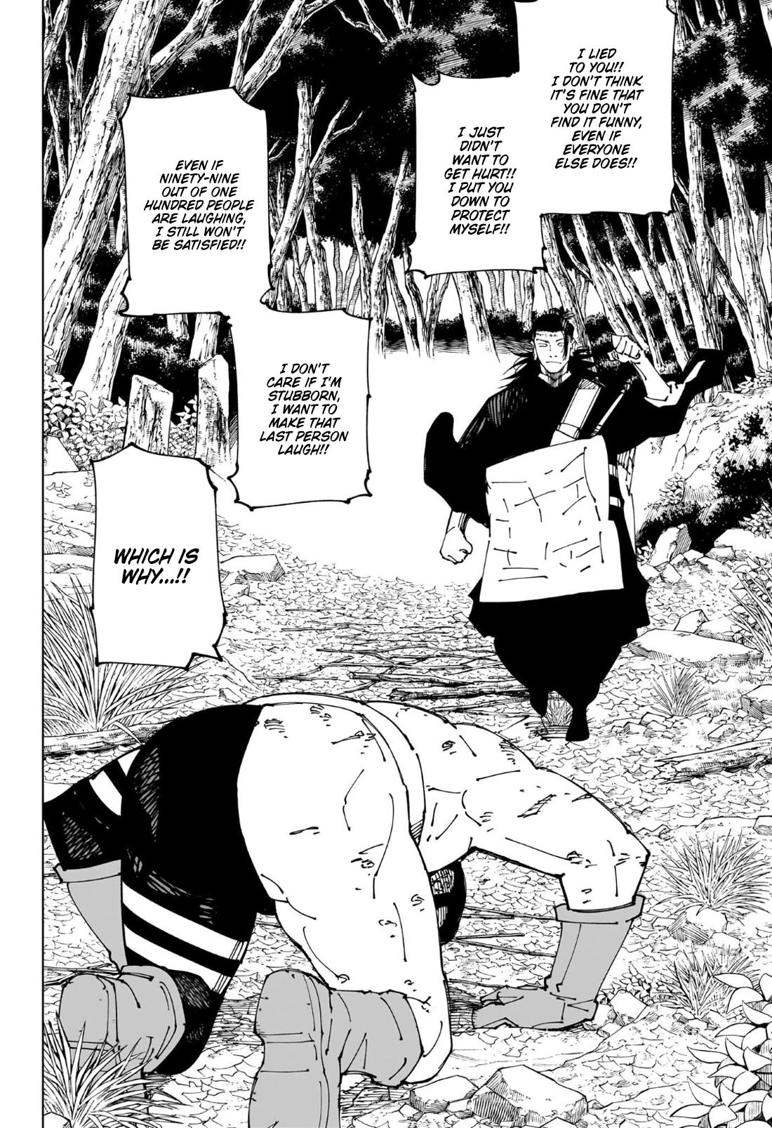 Jujutsu Kaisen Chapter 241 page 19 - Chapter 241: Foolish Survivor —Win and Remain—