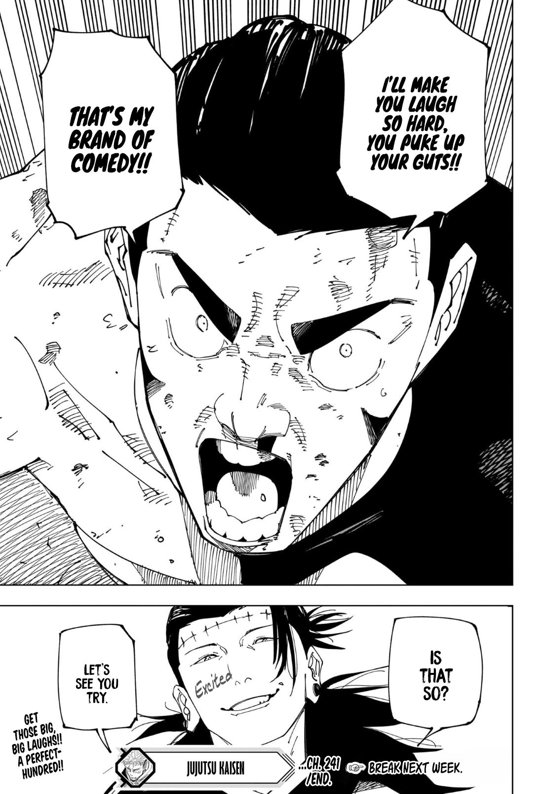 Jujutsu Kaisen Chapter 241 page 20 - Chapter 241: Foolish Survivor —Win and Remain—