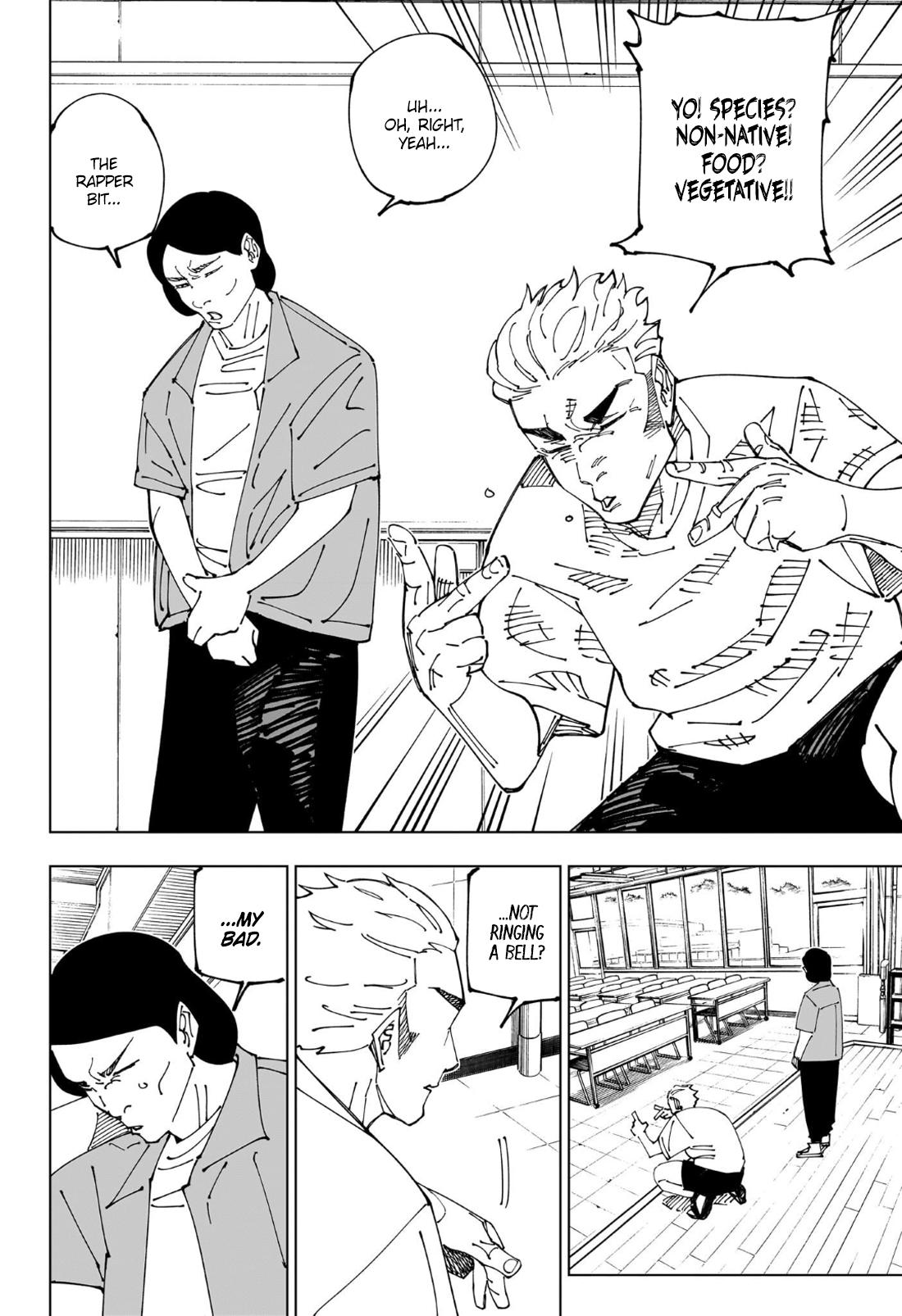 Jujutsu Kaisen Chapter 241 page 3 - Chapter 241: Foolish Survivor —Win and Remain—