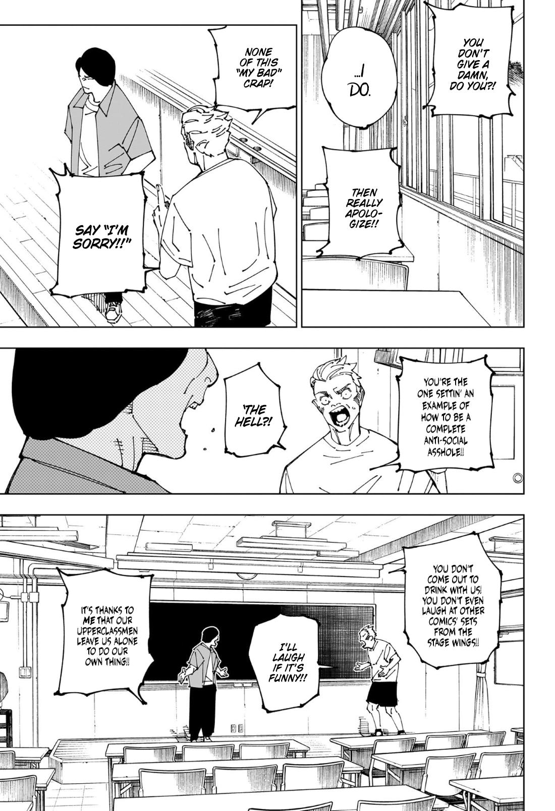 Jujutsu Kaisen Chapter 241 page 4 - Chapter 241: Foolish Survivor —Win and Remain—