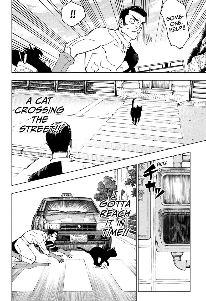Jujutsu Kaisen Chapter 242 page 12 - Chapter 242: Foolish Survivor —Flying High—