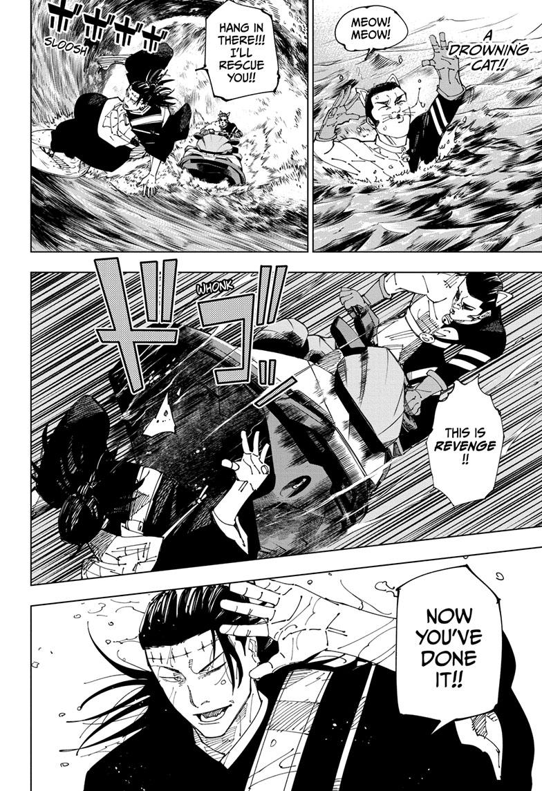 Jujutsu Kaisen Chapter 242 page 14 - Chapter 242: Foolish Survivor —Flying High—
