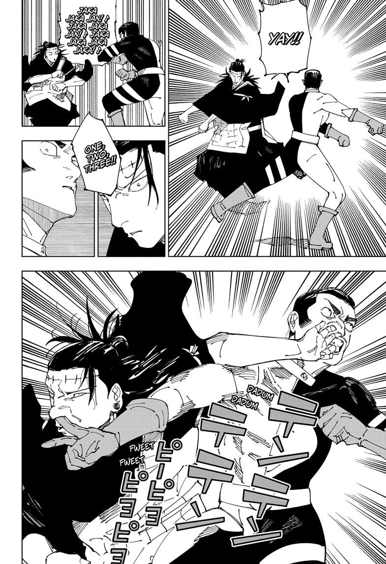 Jujutsu Kaisen Chapter 242 page 8 - Chapter 242: Foolish Survivor —Flying High—