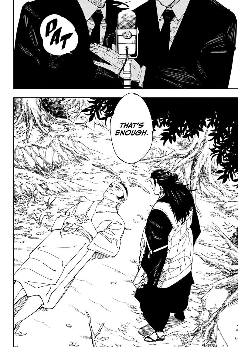 Jujutsu Kaisen Chapter 243 page 13 - Chapter 243: Foolish Survivor —Laughing It Up—