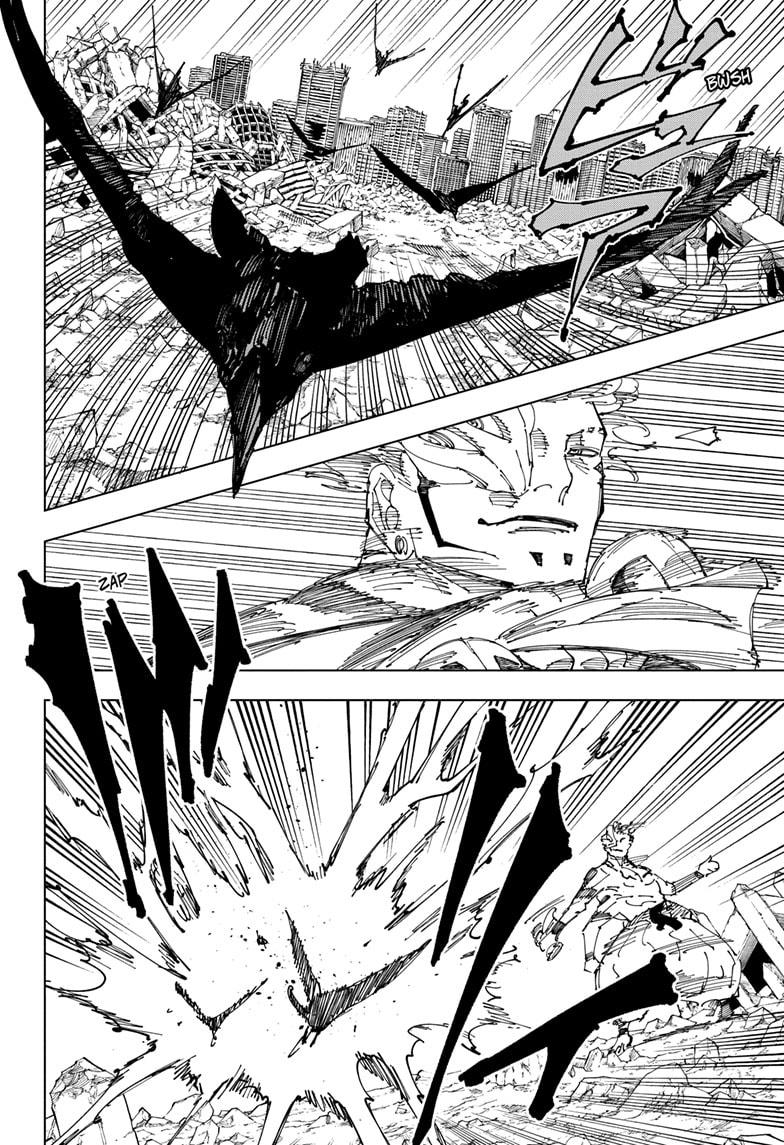 Jujutsu Kaisen Chapter 244 page 12 - Chapter 244: Inhuman Makyo Shinjuku Showdown, Part 16
