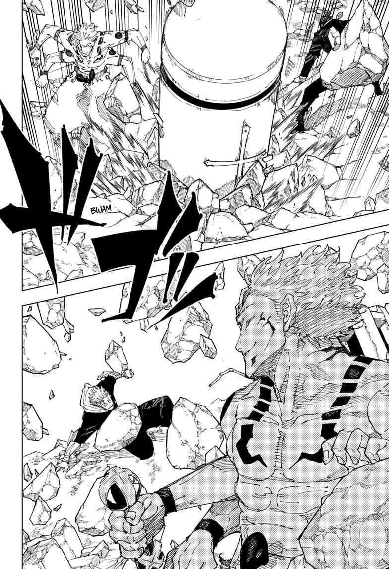 Jujutsu Kaisen Chapter 244 page 14 - Chapter 244: Inhuman Makyo Shinjuku Showdown, Part 16