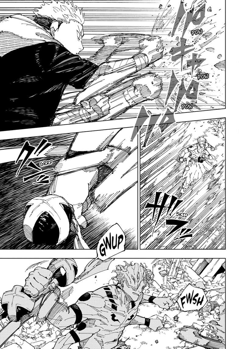 Jujutsu Kaisen Chapter 244 page 15 - Chapter 244: Inhuman Makyo Shinjuku Showdown, Part 16