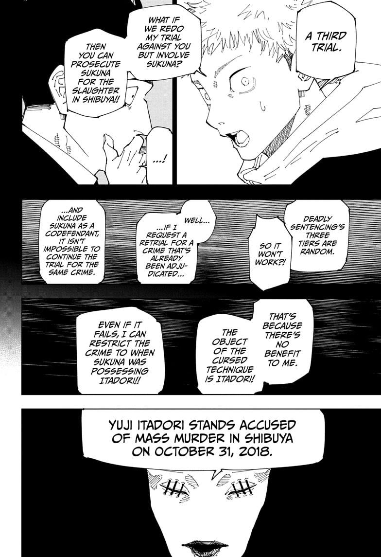 Jujutsu Kaisen Chapter 244 page 18 - Chapter 244: Inhuman Makyo Shinjuku Showdown, Part 16