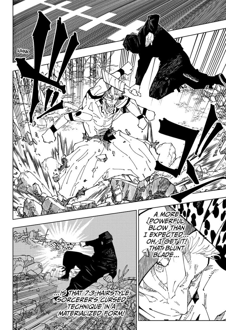 Jujutsu Kaisen Chapter 246 page 10 - Chapter 246: Inhuman Makyo Shinjuku Showdown, Part 18