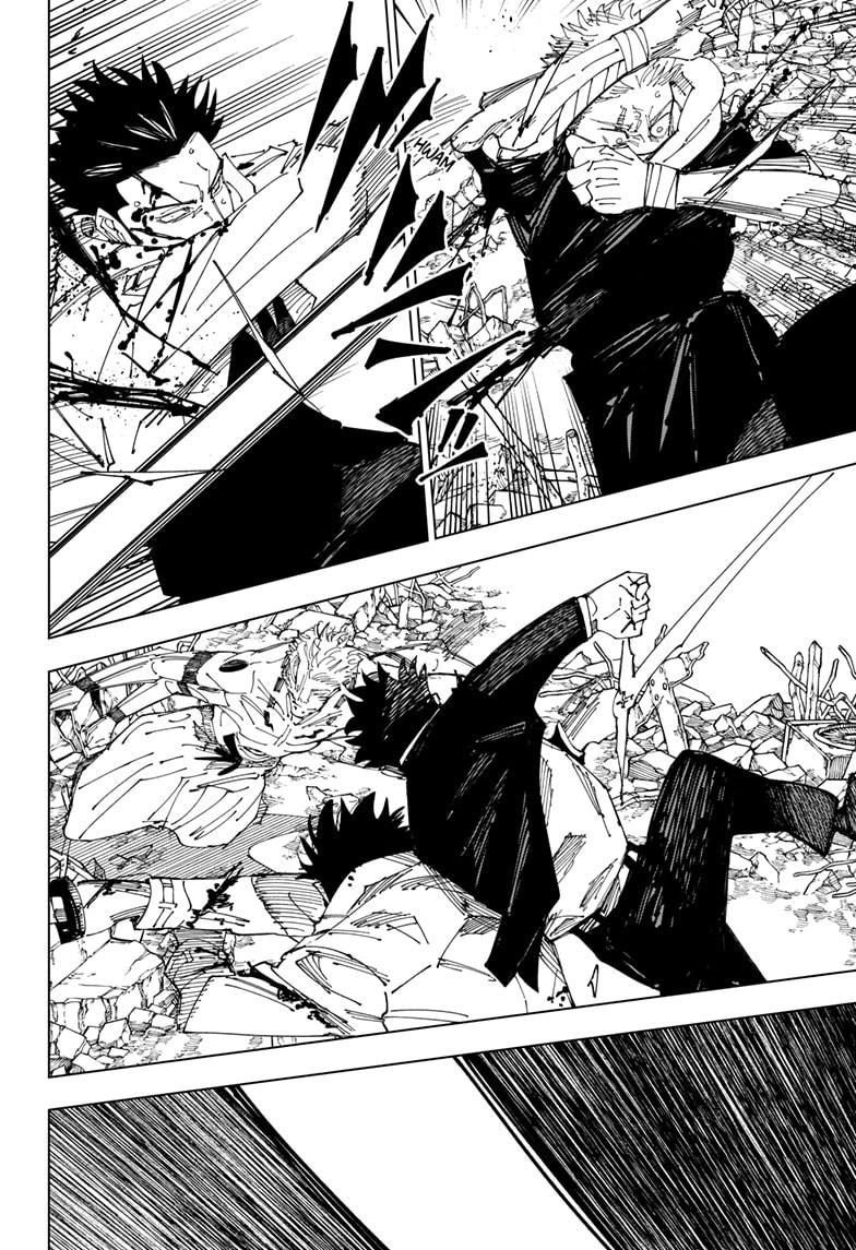 Jujutsu Kaisen Chapter 246 page 12 - Chapter 246: Inhuman Makyo Shinjuku Showdown, Part 18