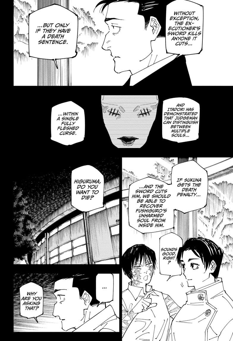 Jujutsu Kaisen Chapter 246 page 17 - Chapter 246: Inhuman Makyo Shinjuku Showdown, Part 18