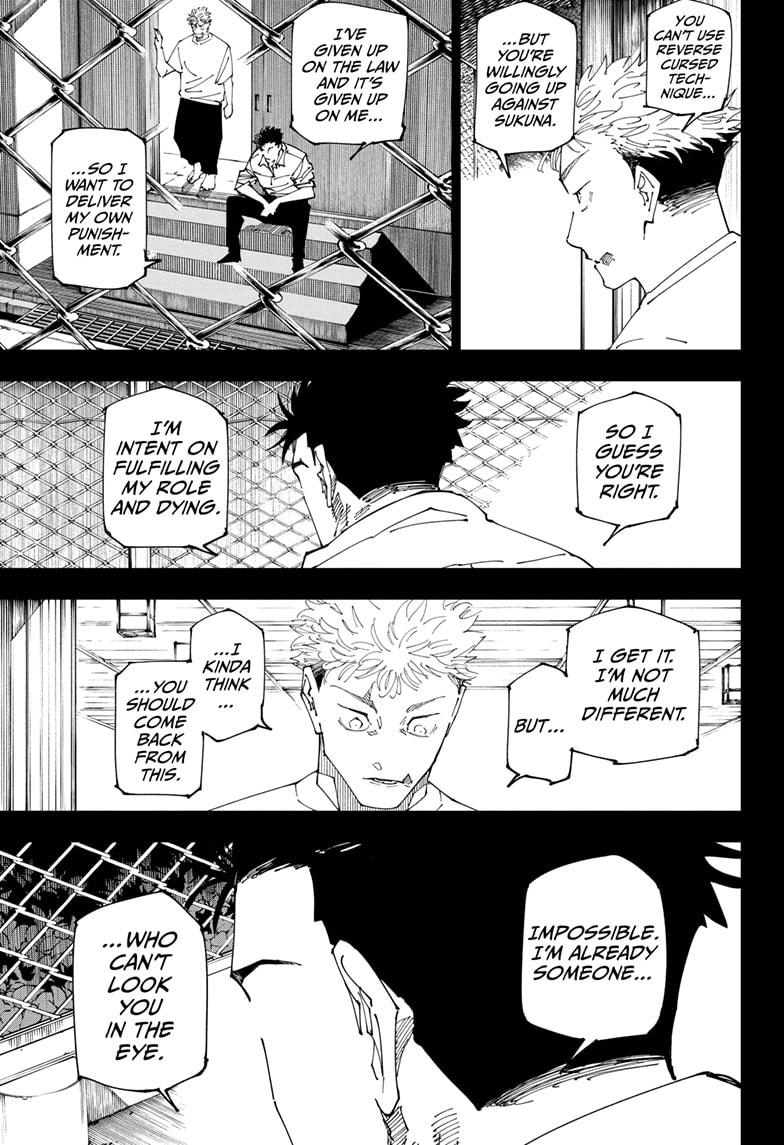 Jujutsu Kaisen Chapter 246 page 18 - Chapter 246: Inhuman Makyo Shinjuku Showdown, Part 18