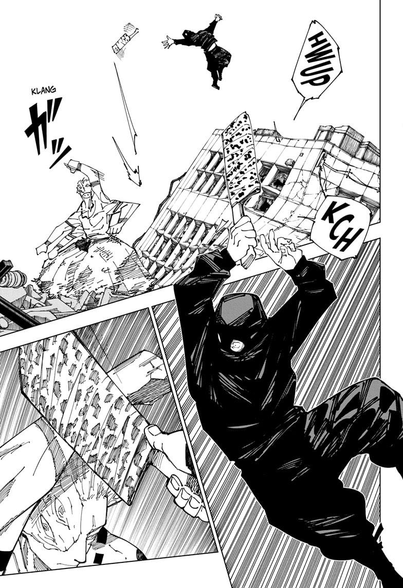 Jujutsu Kaisen Chapter 246 page 9 - Chapter 246: Inhuman Makyo Shinjuku Showdown, Part 18