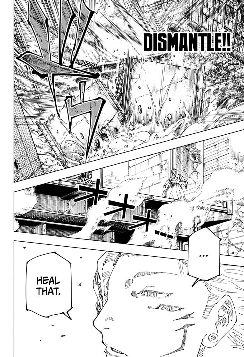 Jujutsu Kaisen Chapter 247 page 10 - Chapter 247: Inhuman Makyo Shinjuku Showdown, Part 19