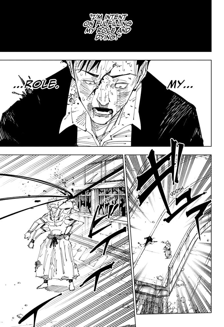 Jujutsu Kaisen Chapter 247 page 13 - Chapter 247: Inhuman Makyo Shinjuku Showdown, Part 19