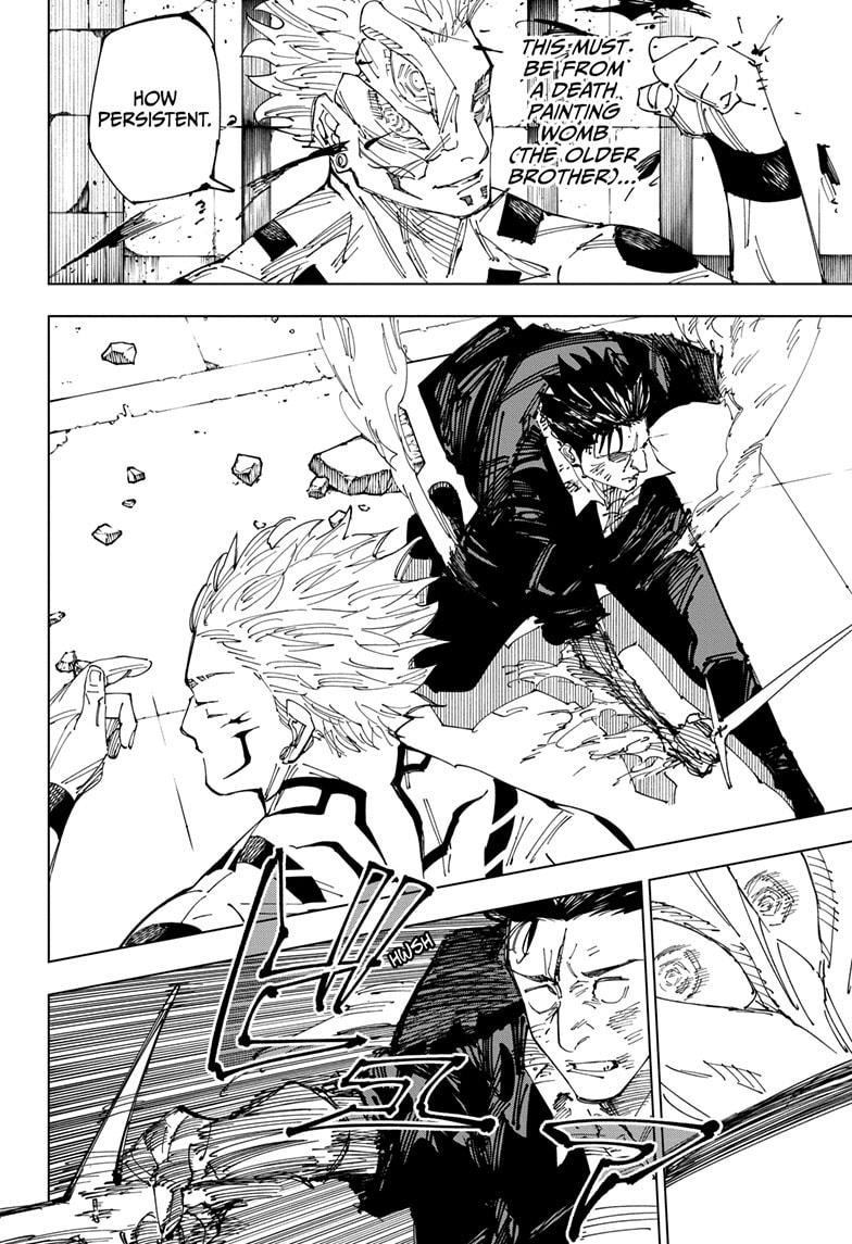 Jujutsu Kaisen Chapter 247 page 14 - Chapter 247: Inhuman Makyo Shinjuku Showdown, Part 19