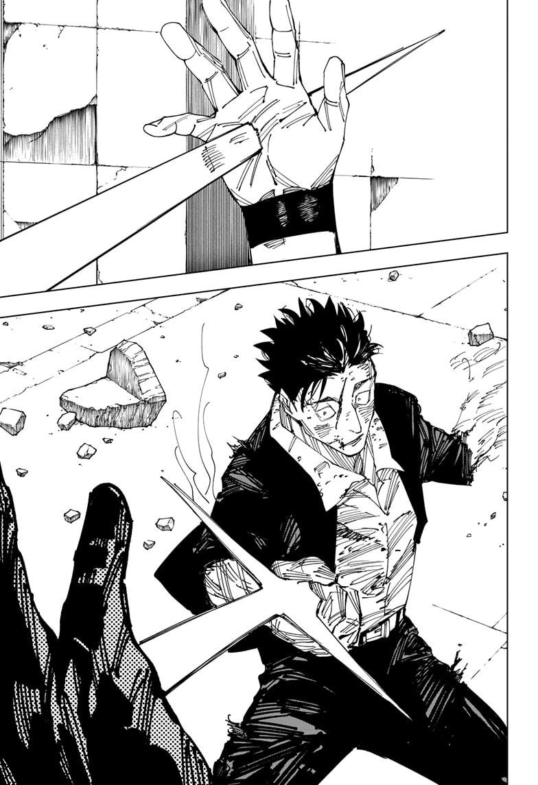 Jujutsu Kaisen Chapter 247 page 15 - Chapter 247: Inhuman Makyo Shinjuku Showdown, Part 19