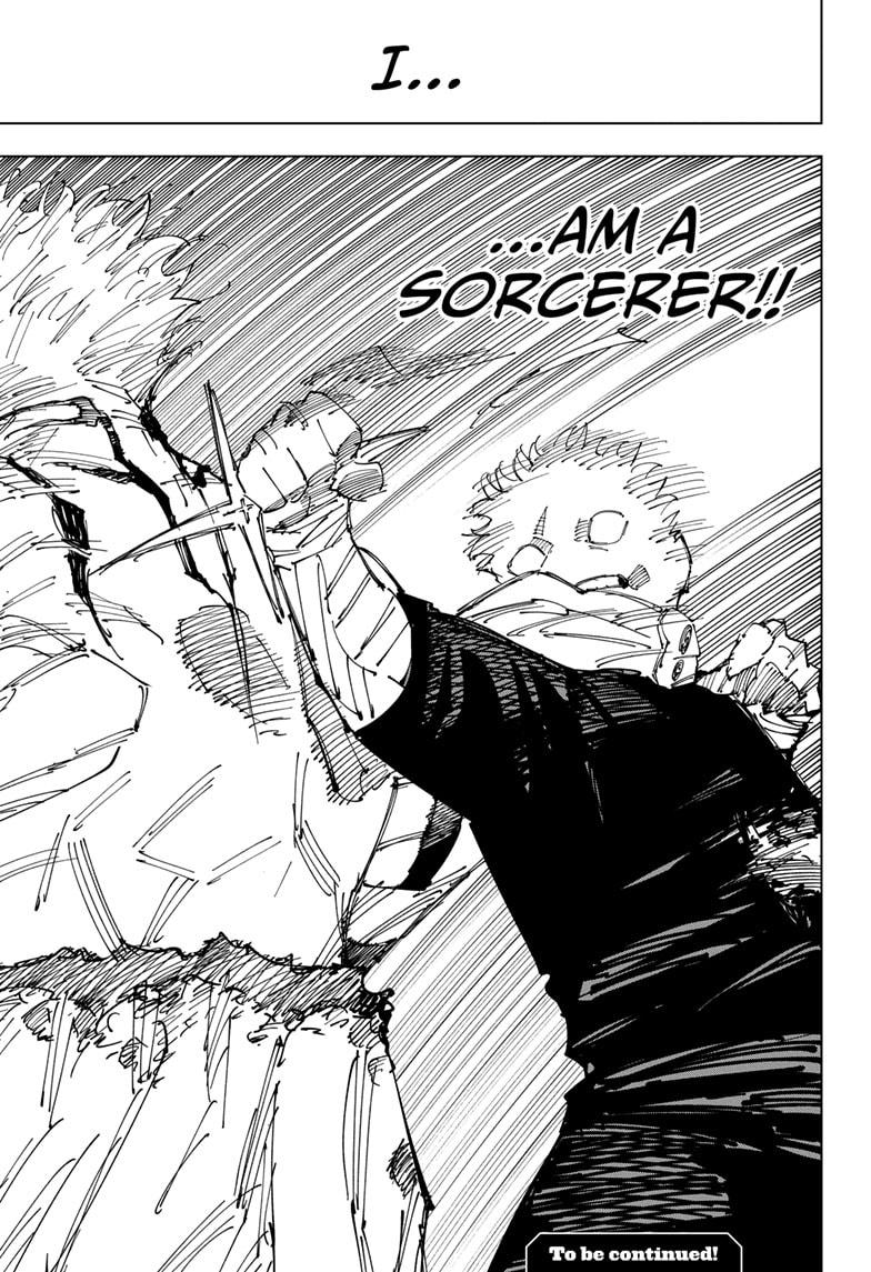 Jujutsu Kaisen Chapter 247 page 19 - Chapter 247: Inhuman Makyo Shinjuku Showdown, Part 19