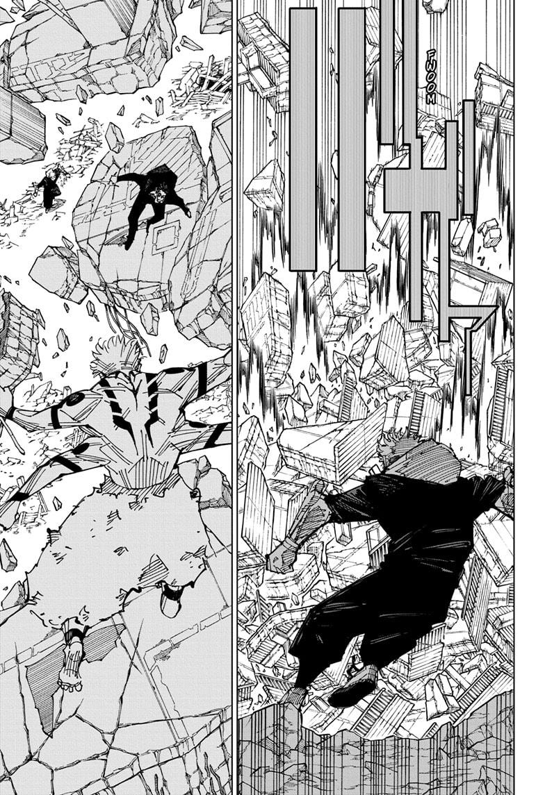 Jujutsu Kaisen Chapter 247 page 3 - Chapter 247: Inhuman Makyo Shinjuku Showdown, Part 19