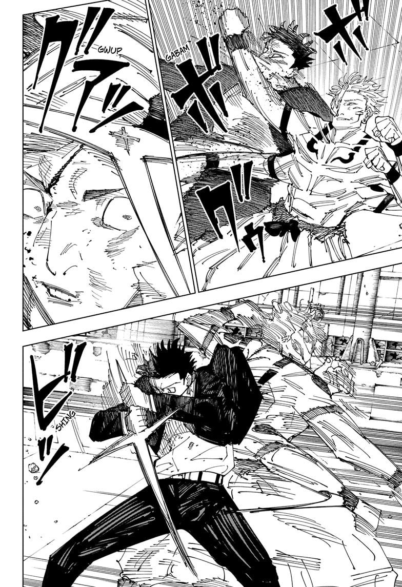 Jujutsu Kaisen Chapter 247 page 8 - Chapter 247: Inhuman Makyo Shinjuku Showdown, Part 19