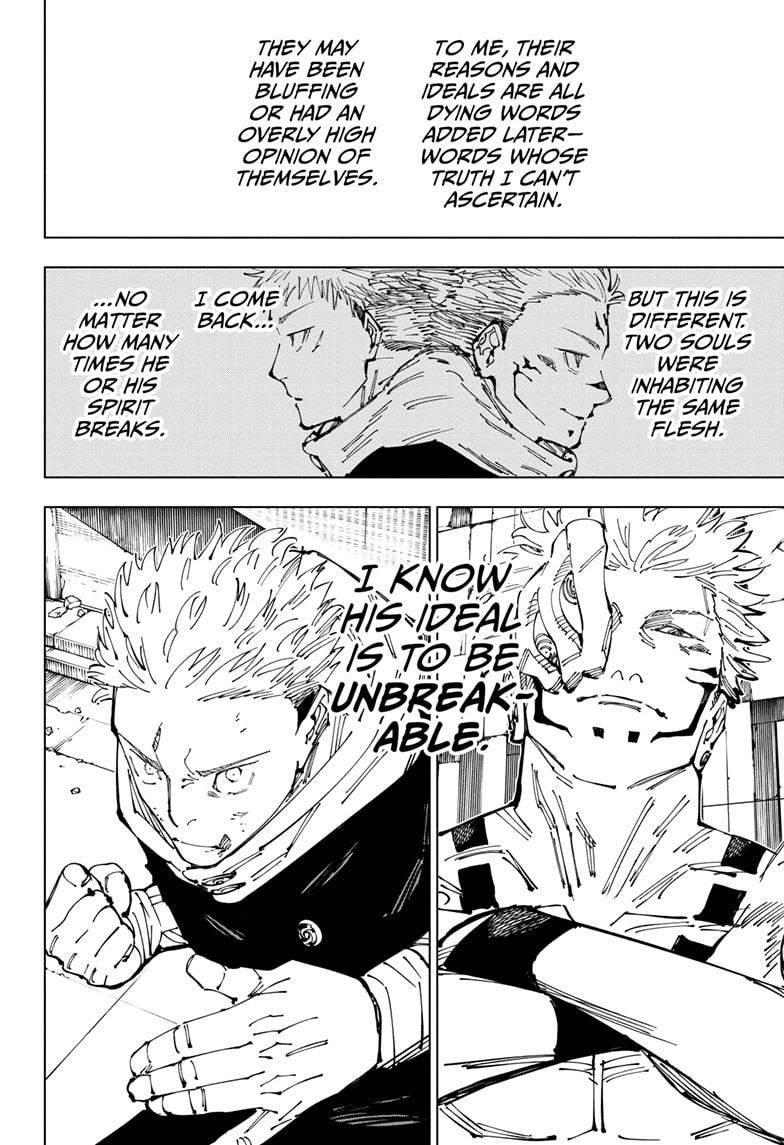 Jujutsu Kaisen Chapter 248 page 10 - Chapter 248: Inhuman Makyo Shinjuku Showdown, Part 20