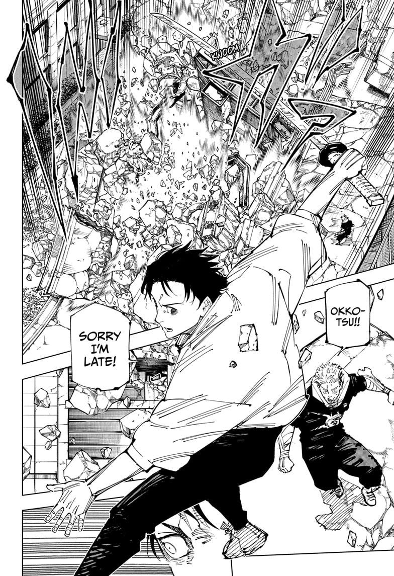 Jujutsu Kaisen Chapter 248 page 16 - Chapter 248: Inhuman Makyo Shinjuku Showdown, Part 20