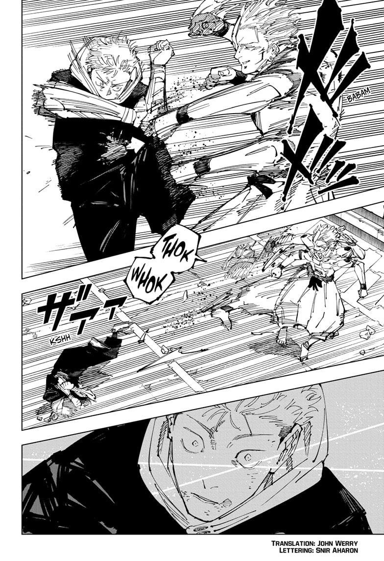 Jujutsu Kaisen Chapter 248 page 2 - Chapter 248: Inhuman Makyo Shinjuku Showdown, Part 20