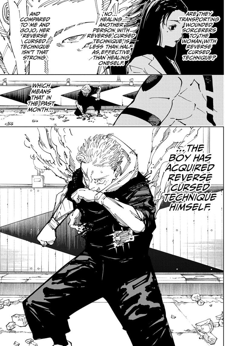 Jujutsu Kaisen Chapter 248 page 5 - Chapter 248: Inhuman Makyo Shinjuku Showdown, Part 20