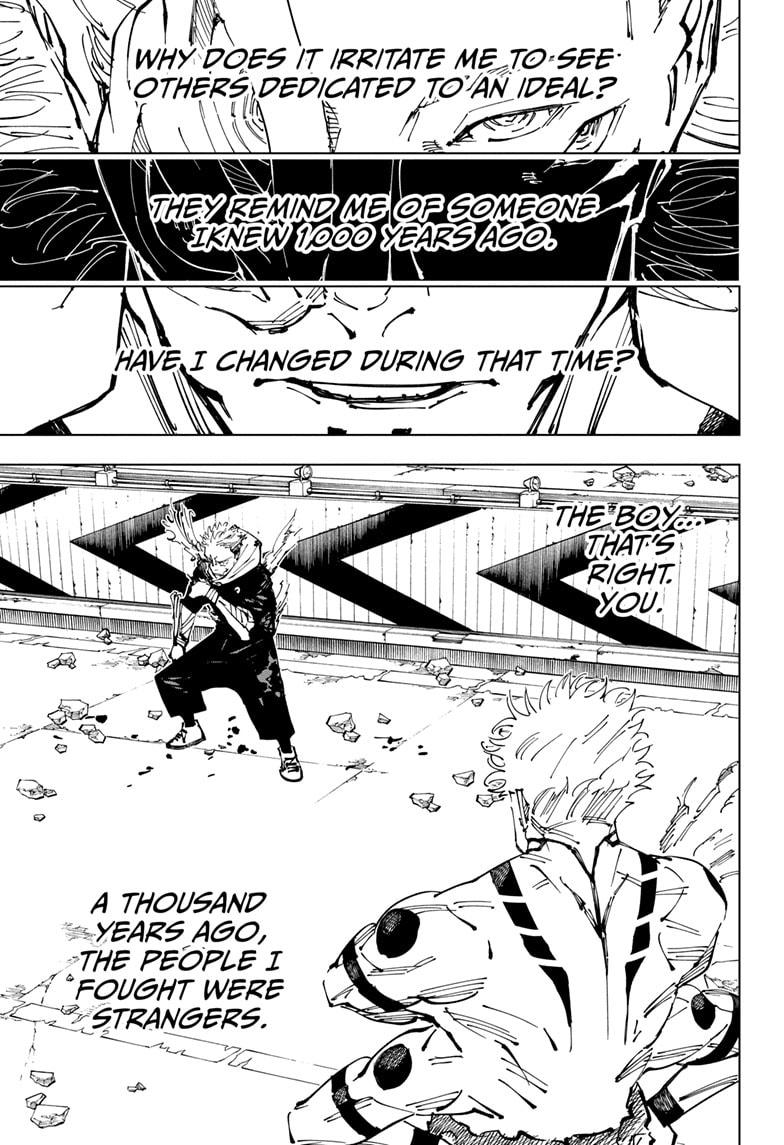 Jujutsu Kaisen Chapter 248 page 9 - Chapter 248: Inhuman Makyo Shinjuku Showdown, Part 20