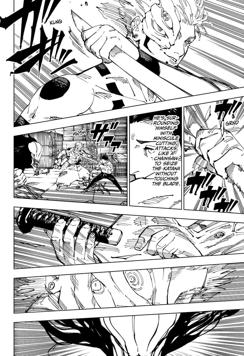 Jujutsu Kaisen Chapter 249 page 10 - Chapter 249: Inhuman Makyo Shinjuku Showdown, Part 21