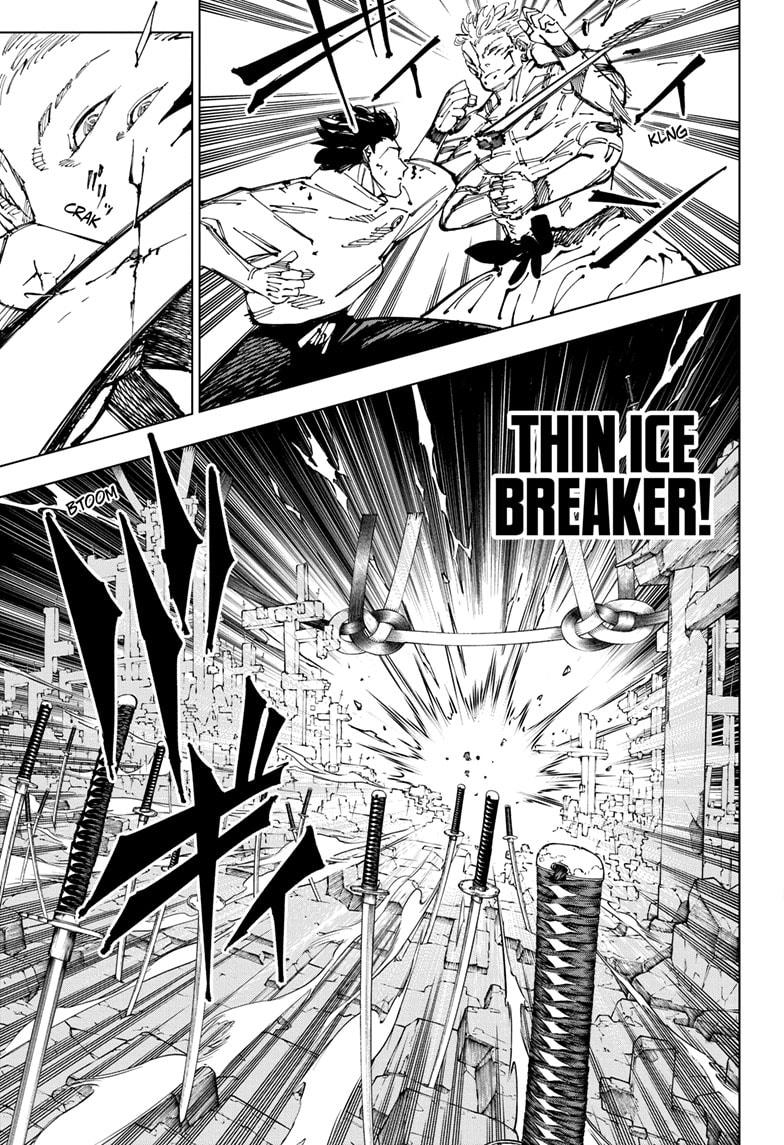 Jujutsu Kaisen Chapter 249 page 16 - Chapter 249: Inhuman Makyo Shinjuku Showdown, Part 21