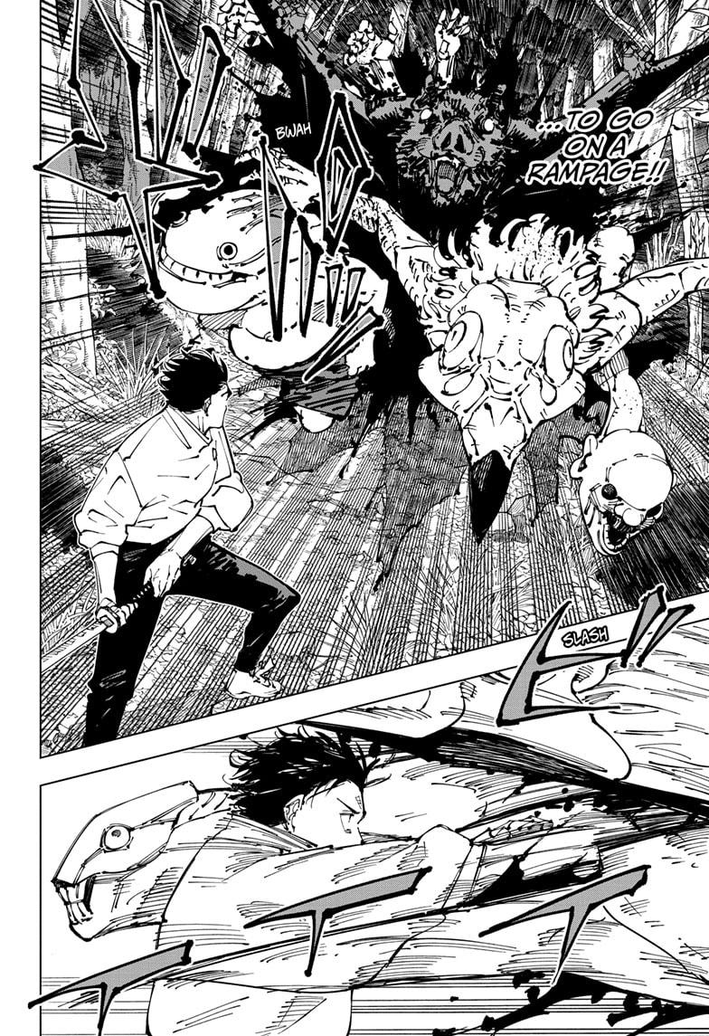 Jujutsu Kaisen Chapter 249 page 2 - Chapter 249: Inhuman Makyo Shinjuku Showdown, Part 21