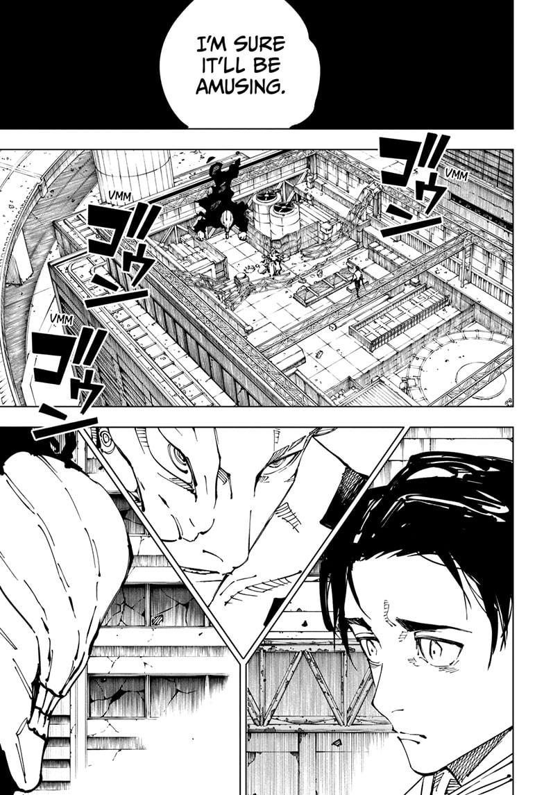 Jujutsu Kaisen Chapter 249 page 7 - Chapter 249: Inhuman Makyo Shinjuku Showdown, Part 21