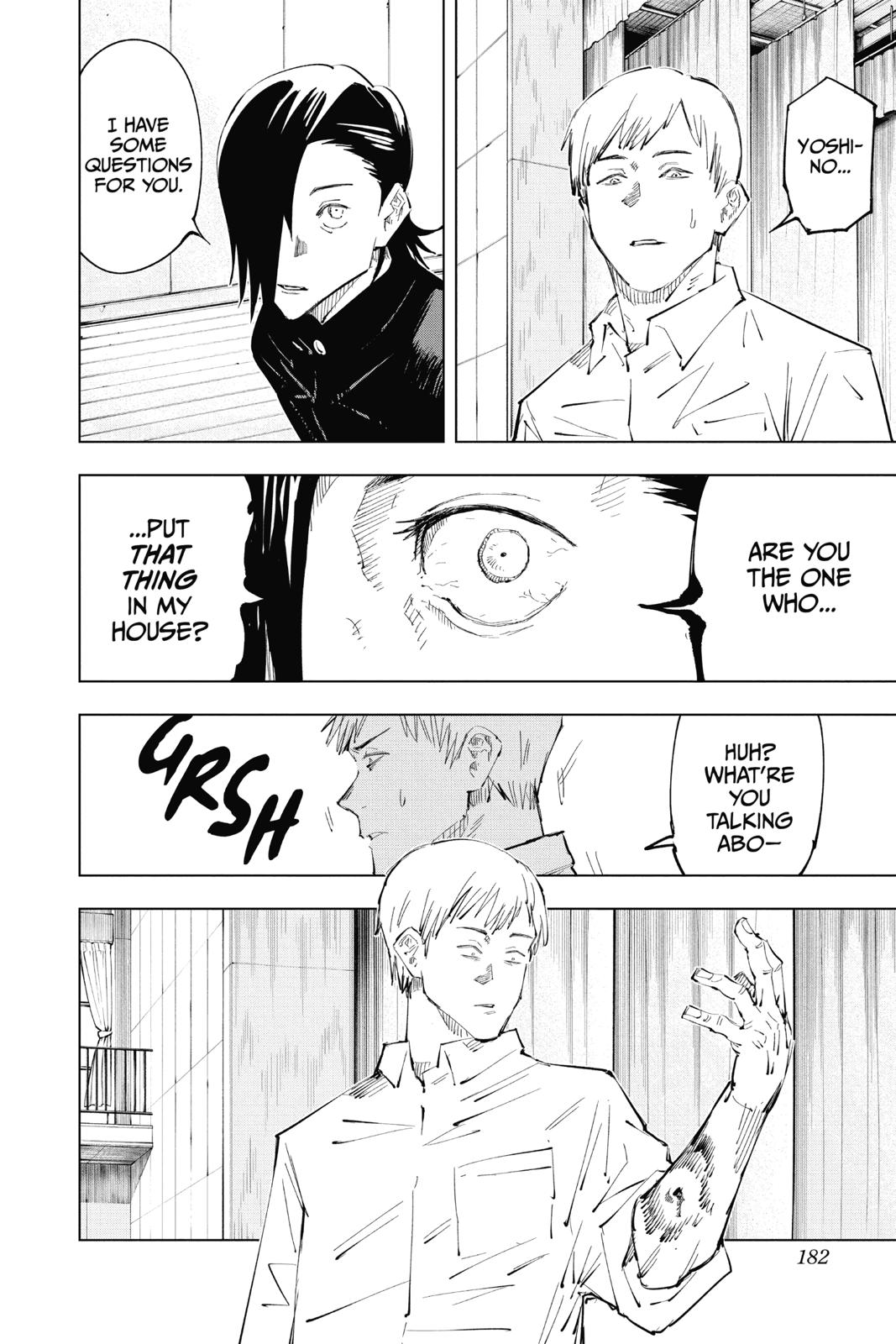 Jujutsu Kaisen Chapter 25 page 14 - Chapter 25: Narrow Minded
