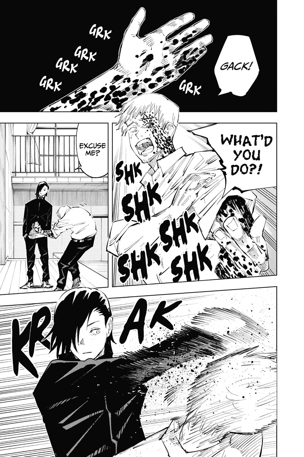 Jujutsu Kaisen Chapter 25 page 15 - Chapter 25: Narrow Minded