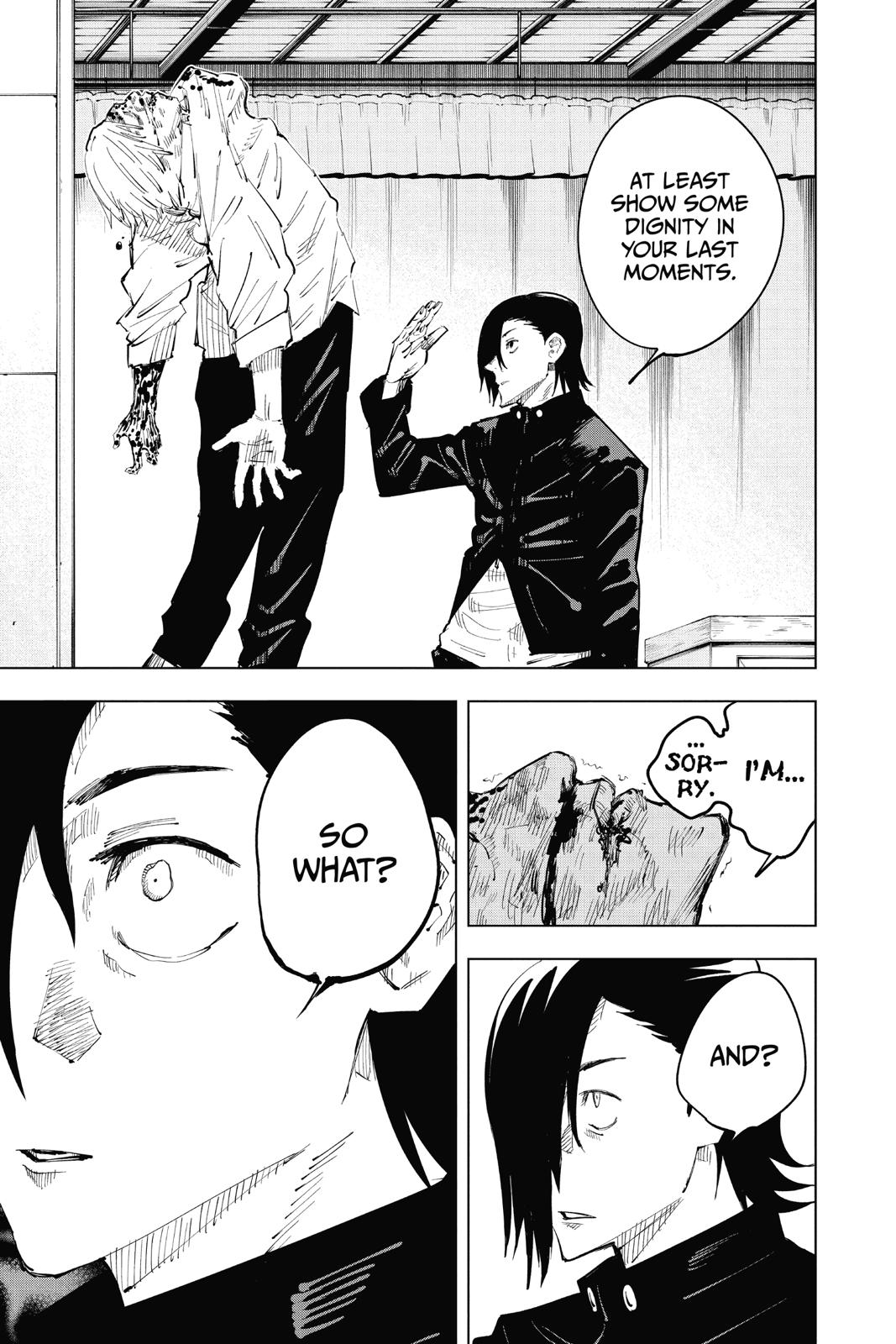 Jujutsu Kaisen Chapter 25 page 17 - Chapter 25: Narrow Minded