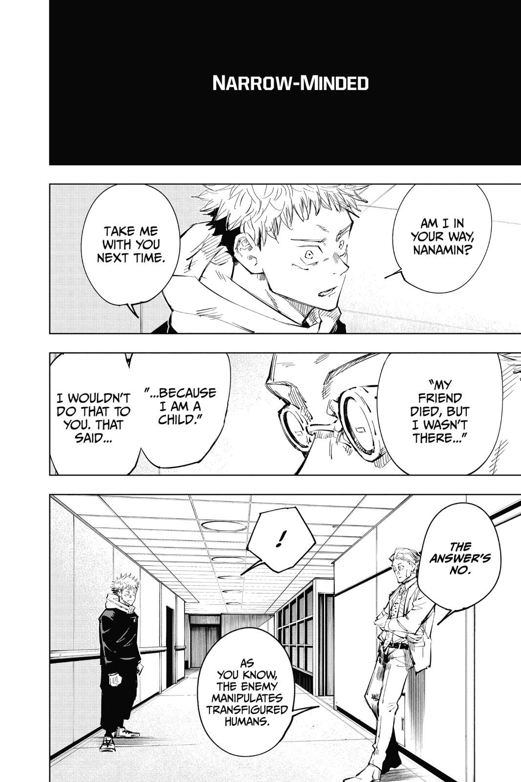 Jujutsu Kaisen Chapter 25 page 2 - Chapter 25: Narrow Minded