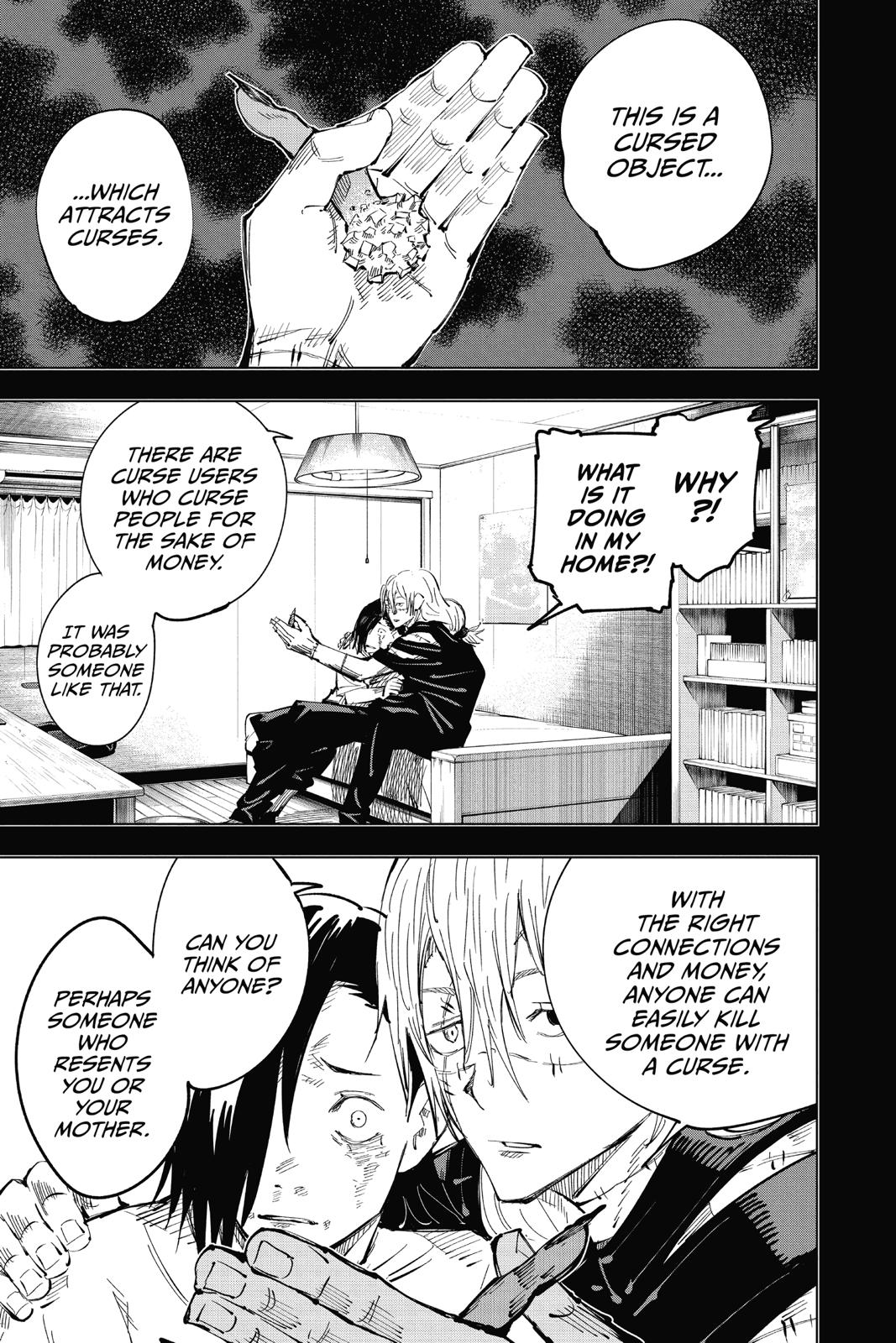 Jujutsu Kaisen Chapter 25 page 5 - Chapter 25: Narrow Minded