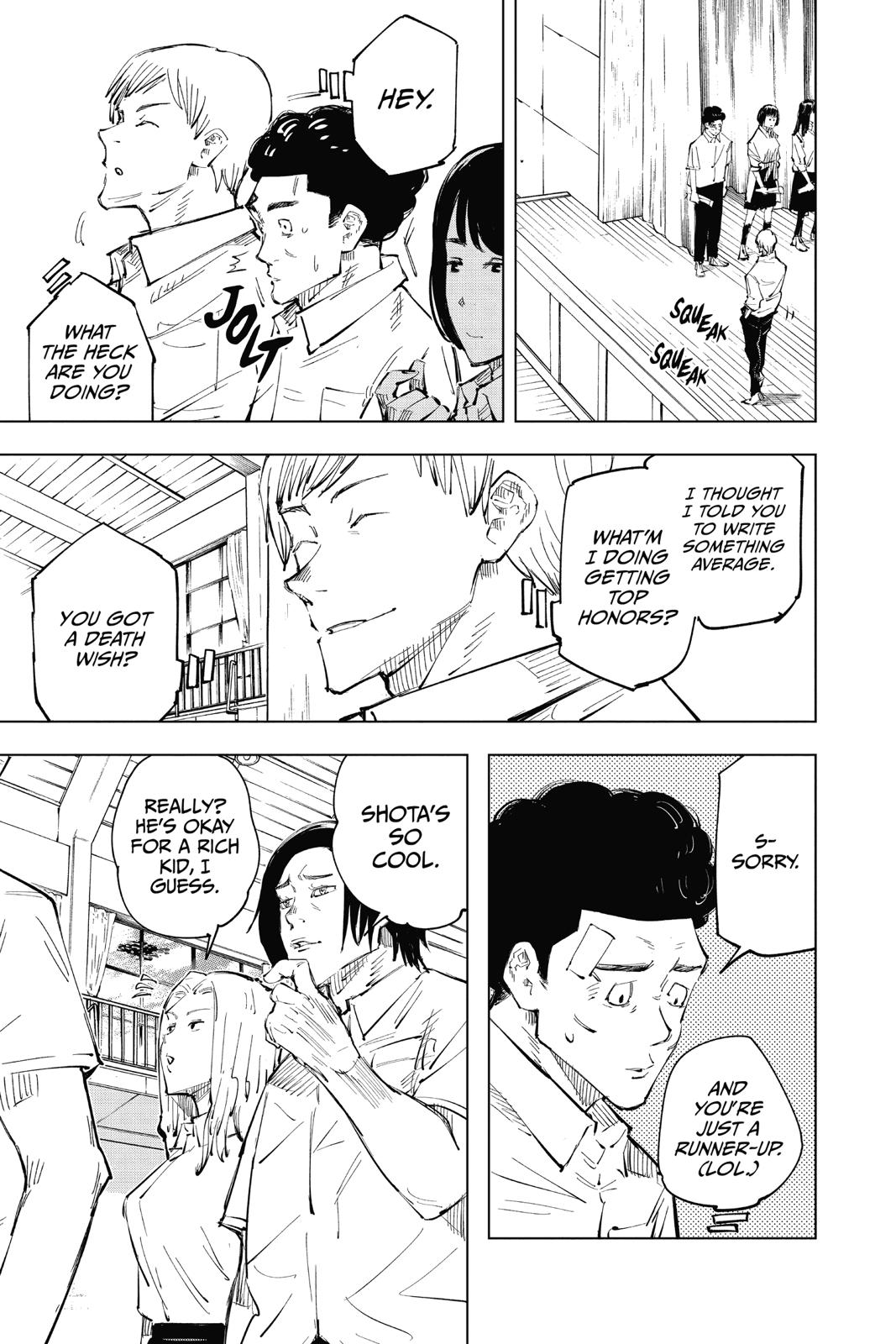 Jujutsu Kaisen Chapter 25 page 7 - Chapter 25: Narrow Minded