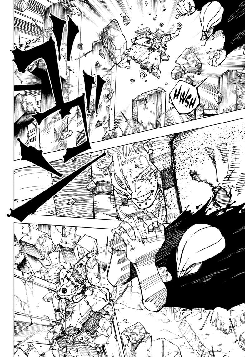 Jujutsu Kaisen Chapter 250 page 10 - Chapter 250: Inhuman Makyo Shinjuku Showdown, Part 22