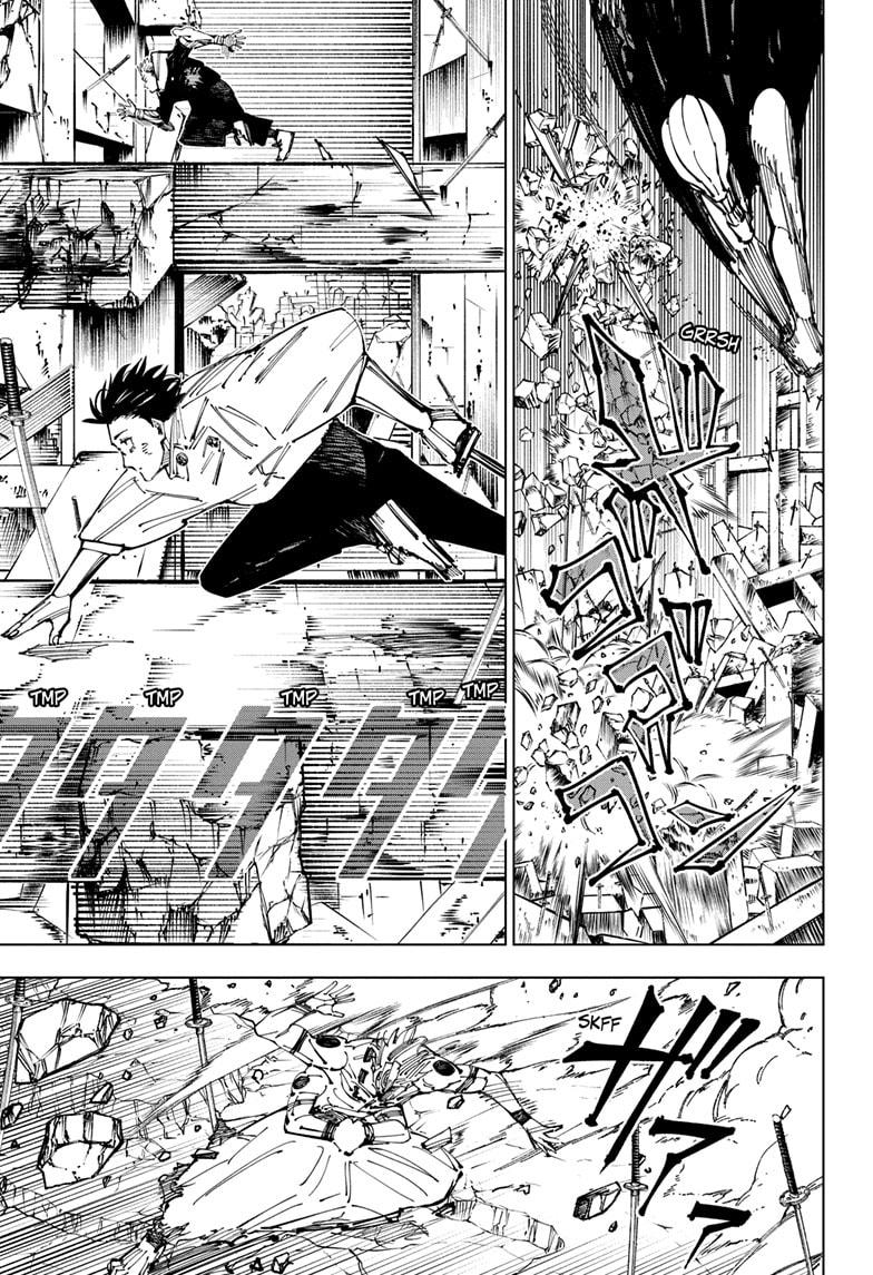 Jujutsu Kaisen Chapter 250 page 11 - Chapter 250: Inhuman Makyo Shinjuku Showdown, Part 22