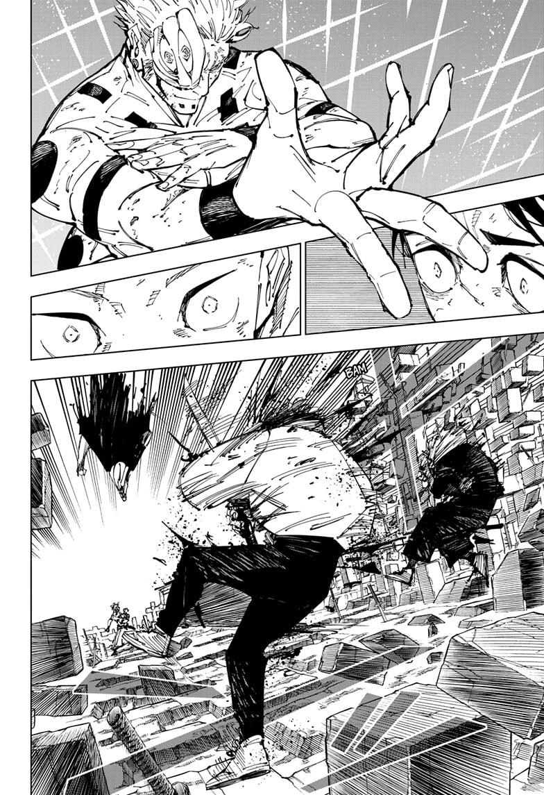 Jujutsu Kaisen Chapter 250 page 12 - Chapter 250: Inhuman Makyo Shinjuku Showdown, Part 22